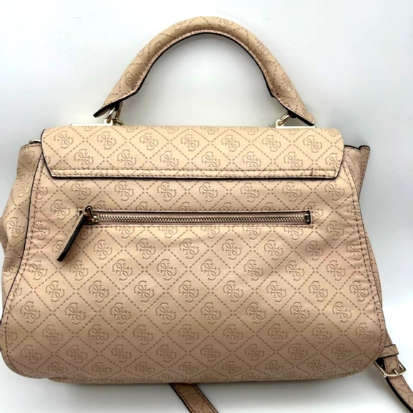 GUESS monogram TWO WAY BAG Preowned - Picture 3 of 5